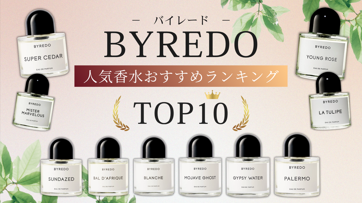 BYREDO（バイレード）人気香水おすすめランキングTOP10 – 香水量り売り