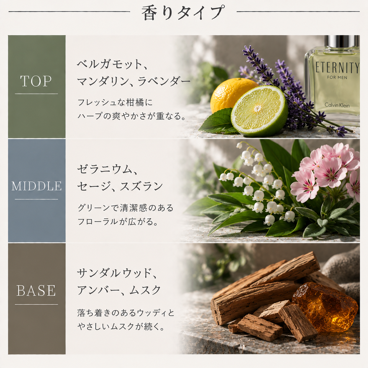 Calvin Klein（カルバンクライン）エタニティ フォーメン EDT – 香水