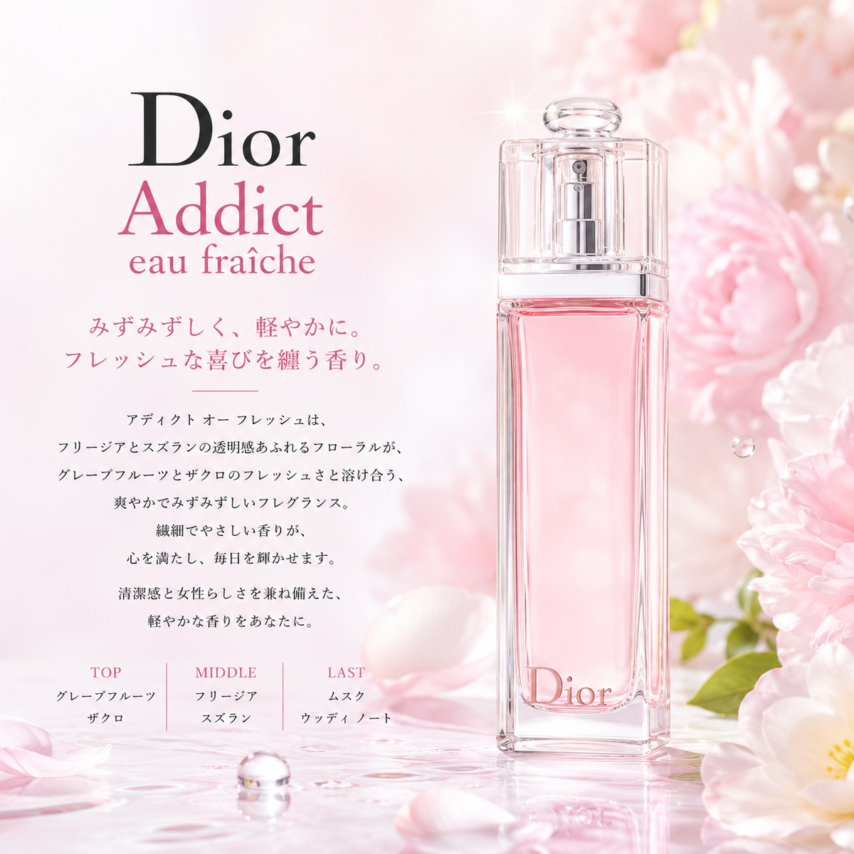 DIOR（ディオール）アディクトオーフレッシュ EDP