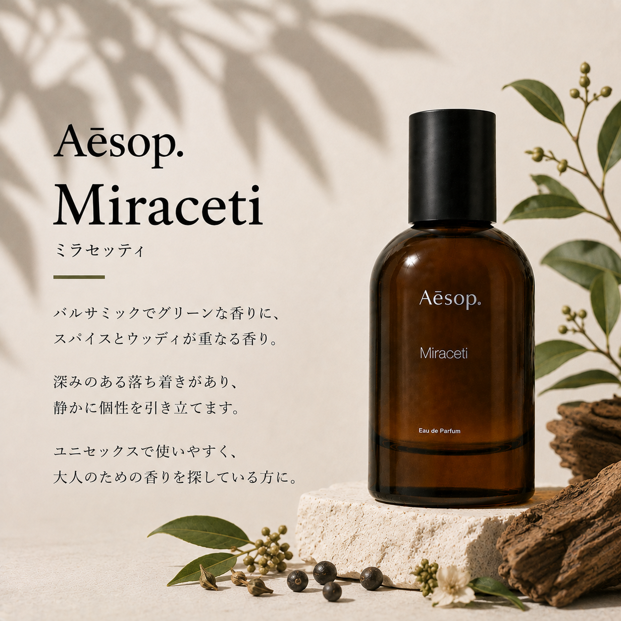 Aesop（イソップ）ミラセッティ EDP