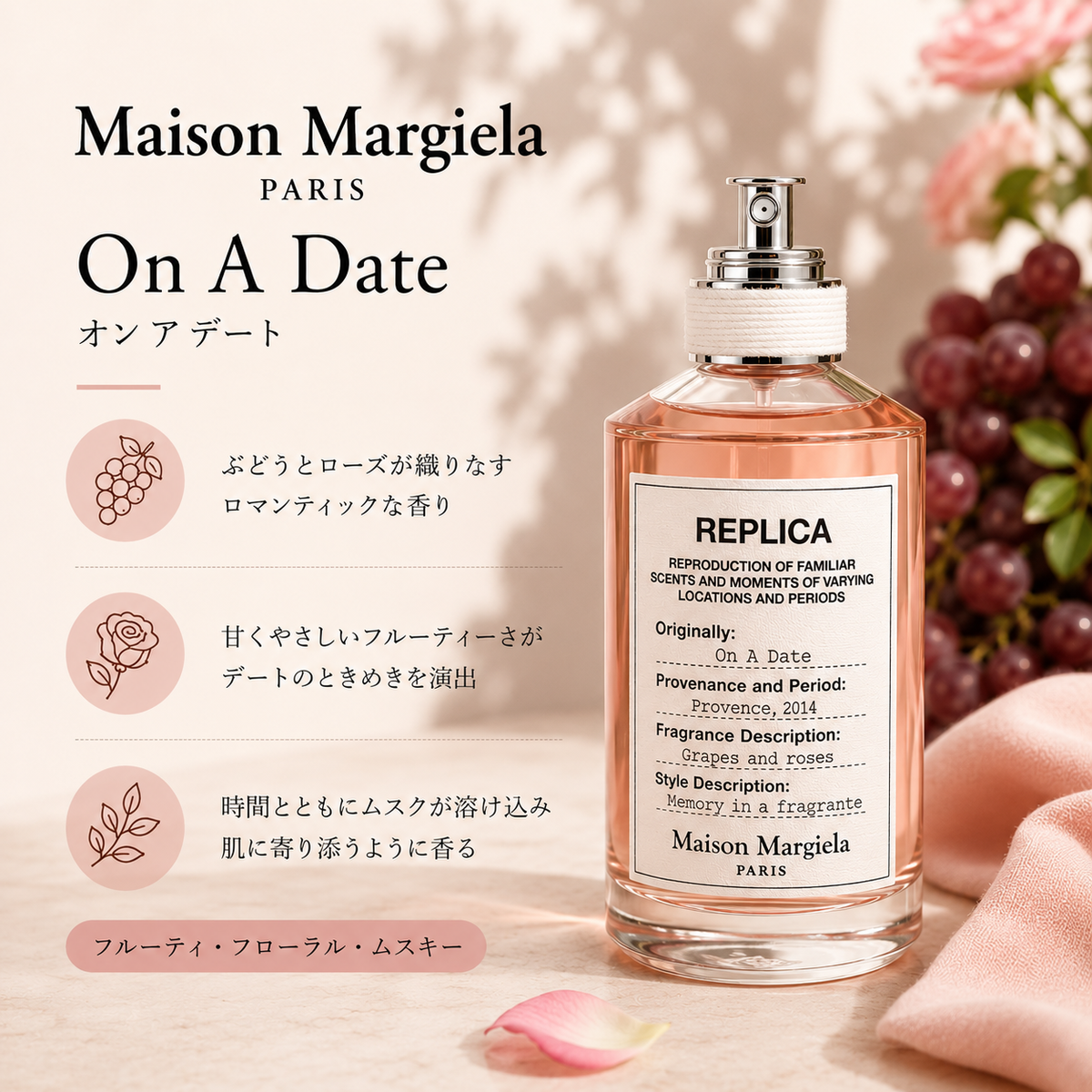Maison Margiela（メゾンマルジェラ）オン ア デート EDT – 香水